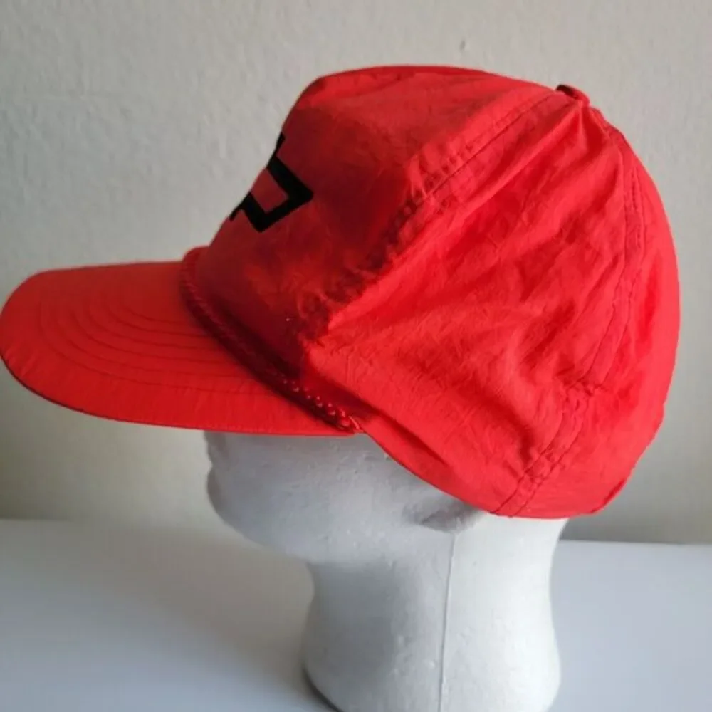 Chevrolet Hat Chevy Logo Red Rope Trucker Snapback Braid‎ Gold Medal Vintage